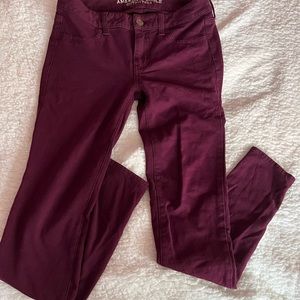 American eagle jean jeggings size 4